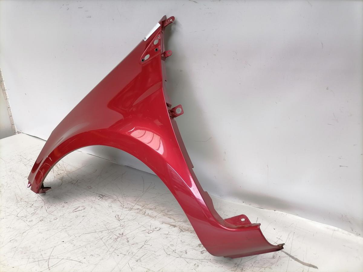 Renault Clio 3 original Kotfl&uuml;gel vorn links TENNJ Rouge Dyna ROT Bj.2009